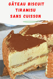 Gateau Biscuit Tiramisu Sans Cuisson Ma Patisserie Recette Tiramisu Sans Cuisson Dessert Sans Cuisson Facile Gateau Biscuit
