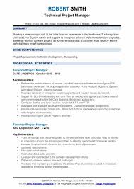 The resume covers all the information a prospective employer wants to know including your project manager resume objective statement (a convincing snapshot of your strengths to capture the reader's. Technical Project Manager Resume Samples Qwikresume
