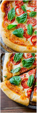 Sometimes You Just Can T Beat A Classic Like Fresh And Simple Margherita Pizza This Homemade Pizza Crust With Fresh Toppings Recipes Homemade Pizza Yummy Food