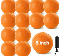 Amazon.com: HSLCGF 12 Pack Dodgeballs 5 Inch Playground Ball ...