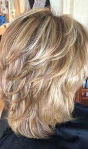 Feathery layered haircuts are considered as one of the boldest medium layered hairstyles. Short Hair Hairstyles Haircut For Thick Hair Blonde Layered Hair Thin Hair Haircuts