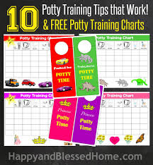 10 Potty Training Tips That Work With Free Printable Potty