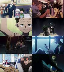 Leorio Punches Ging In The Face