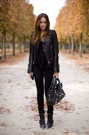 Caroline Blomst Fashion Fall Fashion Outfits Leather Jacket Outfits