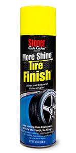 Amazon Com Stoner Car Care 91044 12 Ounce More Shine Original Tire Dressing Spray For Tire And Wheel Care And Long Lasting Tire Shine Rain Resistant Make Faded Tires Look New Pack Of 1