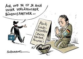 It was set up in 1949, after world war two, to counter the threat of communist. Schwarwel Bericht Des Wehrbeauftragten Mangel Nicht Neu Ausmass Erschreckend Www Schwarwel Karikatur Com Bundeswehr Wehrbeauftragter Nato Schwarwel Facebook