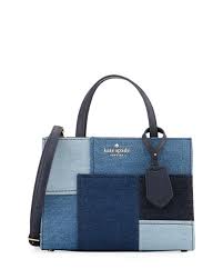 Kate Spade New York Thompson Street Denim Crossbody Bag Neiman Marcus