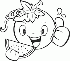 Vegetables are so good for you and part of every great meal. Fruit Coloring Pages Coloring Home