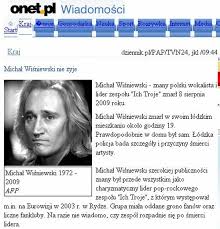 Michał wiśniewski (48 l.) pięciokrotnie stawał na ślubnym kobiercu. Michal Wisniewski Nie Zyje Gazeta Wspolczesna