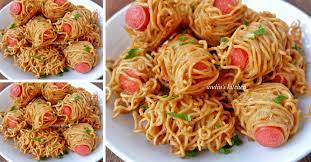 Sosis Gulung Mie Menu Praktis Camilan Sang Buah Hati Modern Id