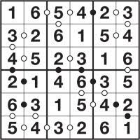 6 by 6 sudoku solver is used in the same way as the standard one. Puzzlemix Com Kropki Sudoku Instructions And Free Kropki Sudoku Puzzles To Play Online