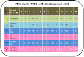 Xtratuf Boot Conversion Chart Mens To Womens Boot Sizes