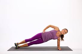 Side planks can help you strengthen and train the muscles in your abs, your obliques if you're having trouble with this exercise, do a side plank on your knees and try hip dips. Side Plank Left 4 Move Bodyweight Ab Workouts Popsugar Fitness Middle East Photo 5