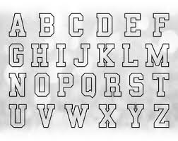 Malibu fancy vintage font handwriting handwritten modern calligraphy. Bold Letter Alphabet Etsy
