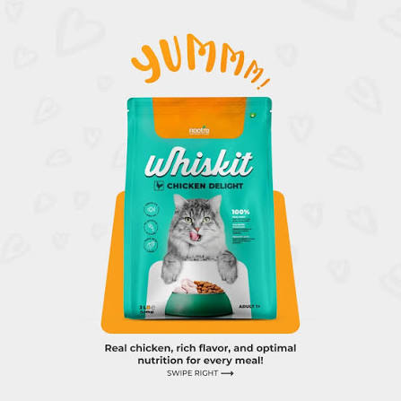 Whiskit Cat Food 500g