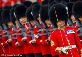 This year's trooping the colour saw a reduced parade in the grounds of windsor castle, rather than in central london, led by the scots guards. Trooping The Colour 2015 And Prince George S First Balcony Appearance Photos The Anglophile Channel