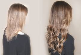 Stunning Before And After Using 20 Inch Long Premium European 100 Cuticle Nano Hair Extensions Professional Hair Extensions Hair Extensions Before And After