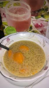 250gm gula pasir atau secukup rasa. Namakucella Pengat Keledek Oren