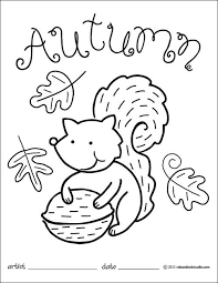 All you need is photoshop (or similar), a good photo, and a couple of minutes. Fall Coloring Page Fall Coloring Sheets Fall Coloring Pages Squirrel Coloring Page