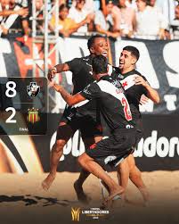 🏆 💢 CAMPE&Atilde;O! O Vasco conquista o Pentacampeonato da Libertadores de  Futebol de Areia!