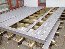 How To Build A Ground Level Deck Part 2 Youtube Ground Level Deck Diy Deck Building A Deck