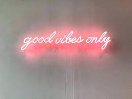 Good vibes only led signage, text, red, western script, illuminated. Neon Green Aesthetic Wallpaper Good Vibes Novocom Top