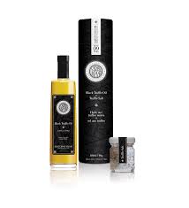 Tartufi Italiani Black Truffle Oil Truffle Salt Gift Set Truffe Huile Noir