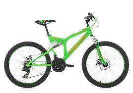 Ein zu kleines oder großes fahrrad ist insbesondere für kinder unsicher. Kinder Mountainbike 24 Zoll Fully Xtraxx Kaufland De