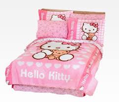 Girl S Bedroom Decoration Hello Kitty Themed Bed Linen 30 Photos Bedroom Decoration H In 2020 Hello Kitty Bed Hello Kitty Bedroom Hello Kitty Rooms