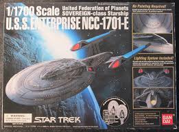 Bandai Star Trek 1 1700 Scale Lighted U S S Enterprise Ncc 1701 E Ban 7500