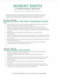 We don't want to make rules and we don't charge for this. Junior Financial Analyst Resume Samples Qwikresume