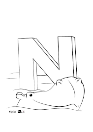 Das Tieralphabet als Malvorlage Teil 2 - DIY-Family