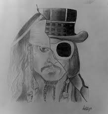 Johnny Depp & Willy Wonka, Aditya Varshney, Pencil Shading, 2022 : r/Art