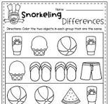 20+ Summer Worksheets for Preschool - Fun with Mama