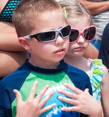 State park visitors build a castle to the sky