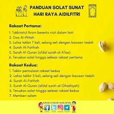 10 amalan sunat hari raya aidilfitri. Panduan Solat Hari Raya Islamic Quotes Solat Faith