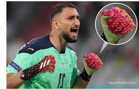 Gianluigi donnarumma (italy) england became the first team to keep clean sheets in the first five games of a euro. Italy Keeper Gianluigi Donnarumma Wears Predator Gloves With 288 Spikes Against Belgium Photos Report Minds