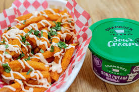 Poke holes in sweet potatoes with a fork; Quick 3 Ingredient Dip For Sweet Potato Fries Diana Elizabeth