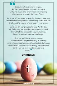Experience the power of prayer dear heavenly father, we offer you gratitude for the ability to gather for this easter dinner prayer. 28 Easter Prayers Best Blessings For Easter Sunday