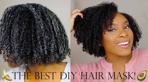 The Best Diy Hair Mask For Natural Hair Make Your Curls Pop Instantly Youtube