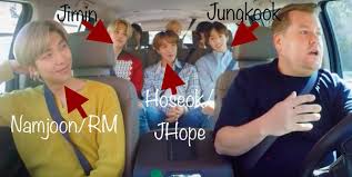 Each member of the popular boy band has a net worth between $12 to $15 million, where rap monster and. What Are The Names Of Each Bts Member And Where Did They Sit In The Bts Carpool Karaoke Quora
