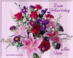 Einfach kostenlos herunterladen oder direkt verlinken! Dreamies De Geburtstag Bilder Blumen Blumenstrauss Geburtstag Rosentapete