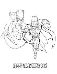 Pypus is now on the social networks, follow him and get latest free coloring pages and much more. Batman Catwoman Valentine Heart Coloring Page H M Coloring Home