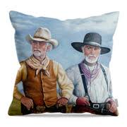 Lonesome Dove Cowboys Painting by Paula Kidd