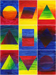 Art With Mr Hall: Primary Colour Gradients II