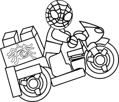 Nothing is impossible to a young mind. Lego Spiderman Coloring Pages Coloring Rocks