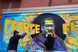 In a 131 word instagram caption, donald trump jr. Co Creator Of George Floyd Mural Is An Episcopalian With A Passion For Social Justice Art Episcopal News Service