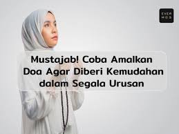 Oleh karena itu, berdoa merupakan cara tepat untuk memohon agar diberikan kelancaran dan ketenangan hati maupun pikiran. 5 Doa Agar Diberi Kemudahan Dan Kelancaran Dalam Segala Urusan