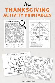 Check spelling or type a new query. Thanksgiving Activity Printables Free Downloads