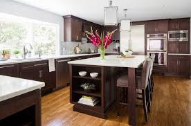 White and brown kitchen cabinets 20 Brown Kitchen Cabinet Designs For A Warm Natural Look Home Design Lover
